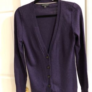 BR Merino Wool Boyfriend Cardigan
